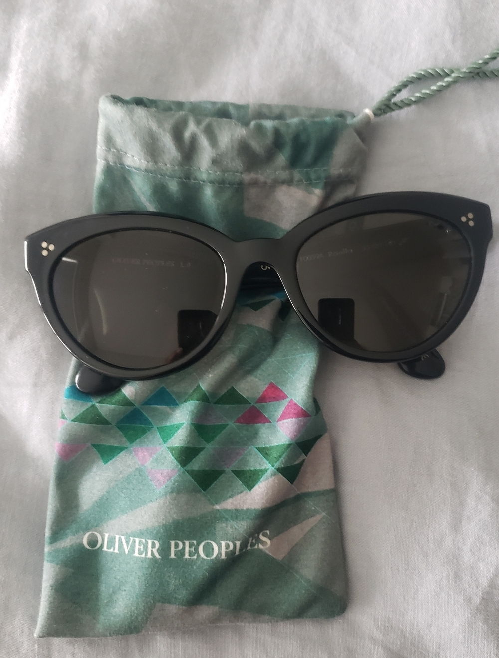 EUC Oliver Peoples Black Roella Sun Glasses